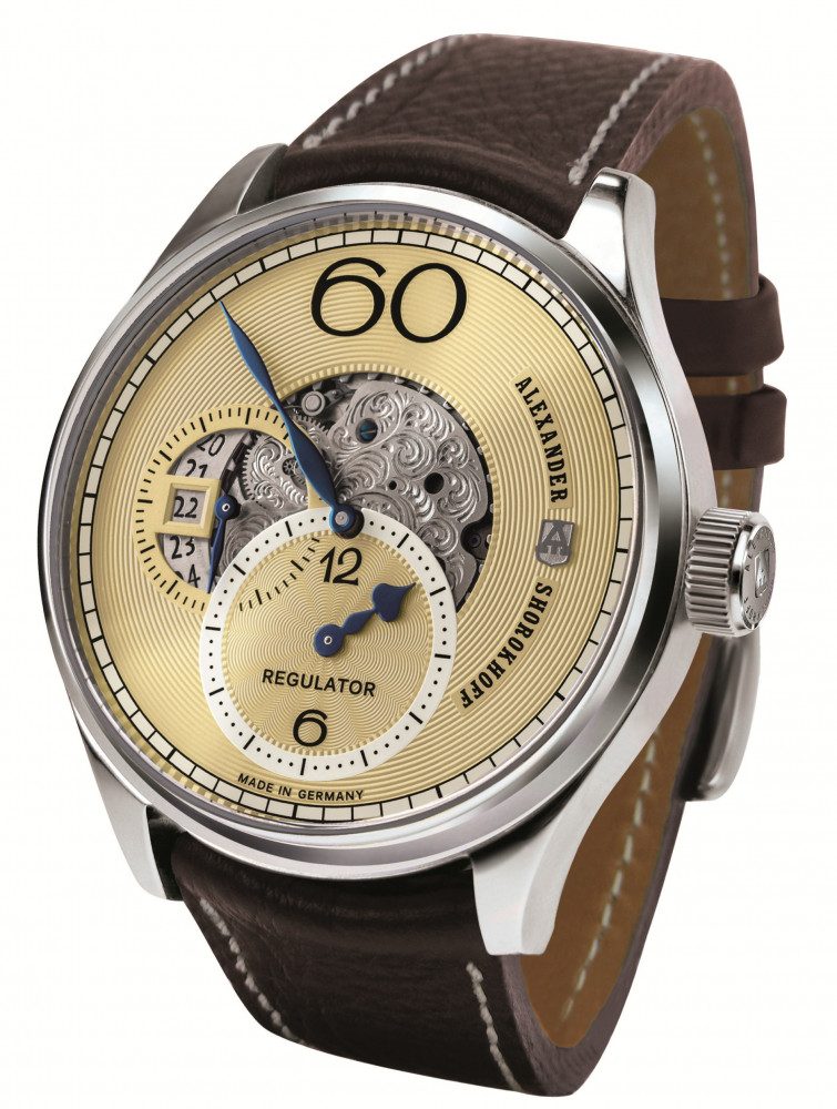 pánske hodinky ALEXANDER SHOROKHOFF model REGULATOR AS.R02-2