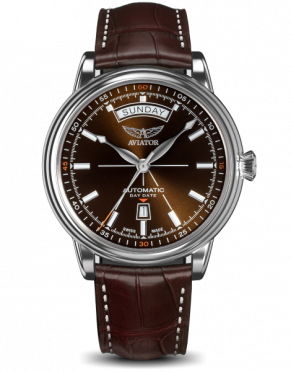 pánske hodinky AVIATOR Douglas day-date V.3.20.0.140.4