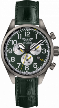 pnske hodinky AVIATOR model Airacobra P45 Chrono V.2.25.7.171.4