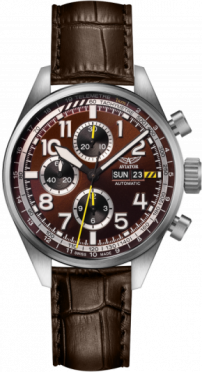 pánske hodinky AVIATOR model Airacobra P45 Chrono Auto V.4.26.0.182.4
