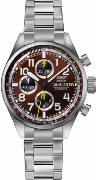 pánske hodinky AVIATOR model Airacobra P45 Chrono Auto V.4.26.0.182.5